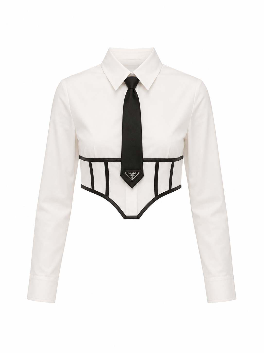 White Society Corset Top