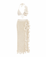 Positano Crochet Skirt Set