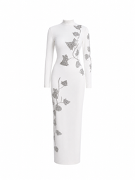 Ivory Orbit Maxi Dress