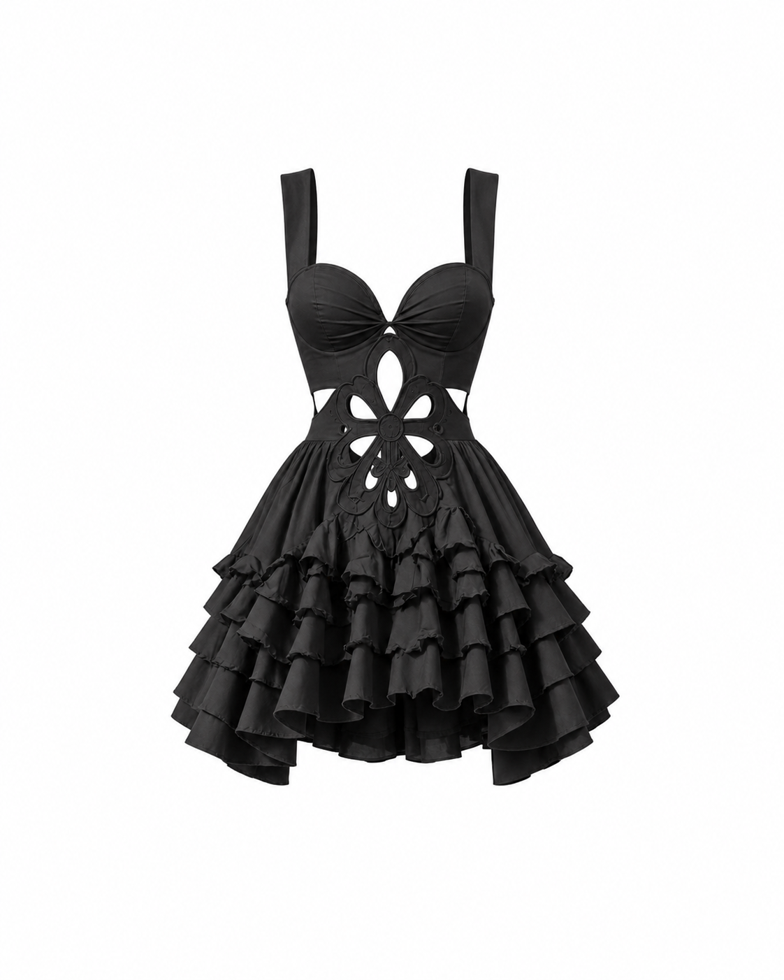 Vitrail Noir Mini Dress