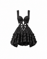 Vitrail Noir Mini Dress