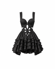 Vitrail Noir Mini Dress