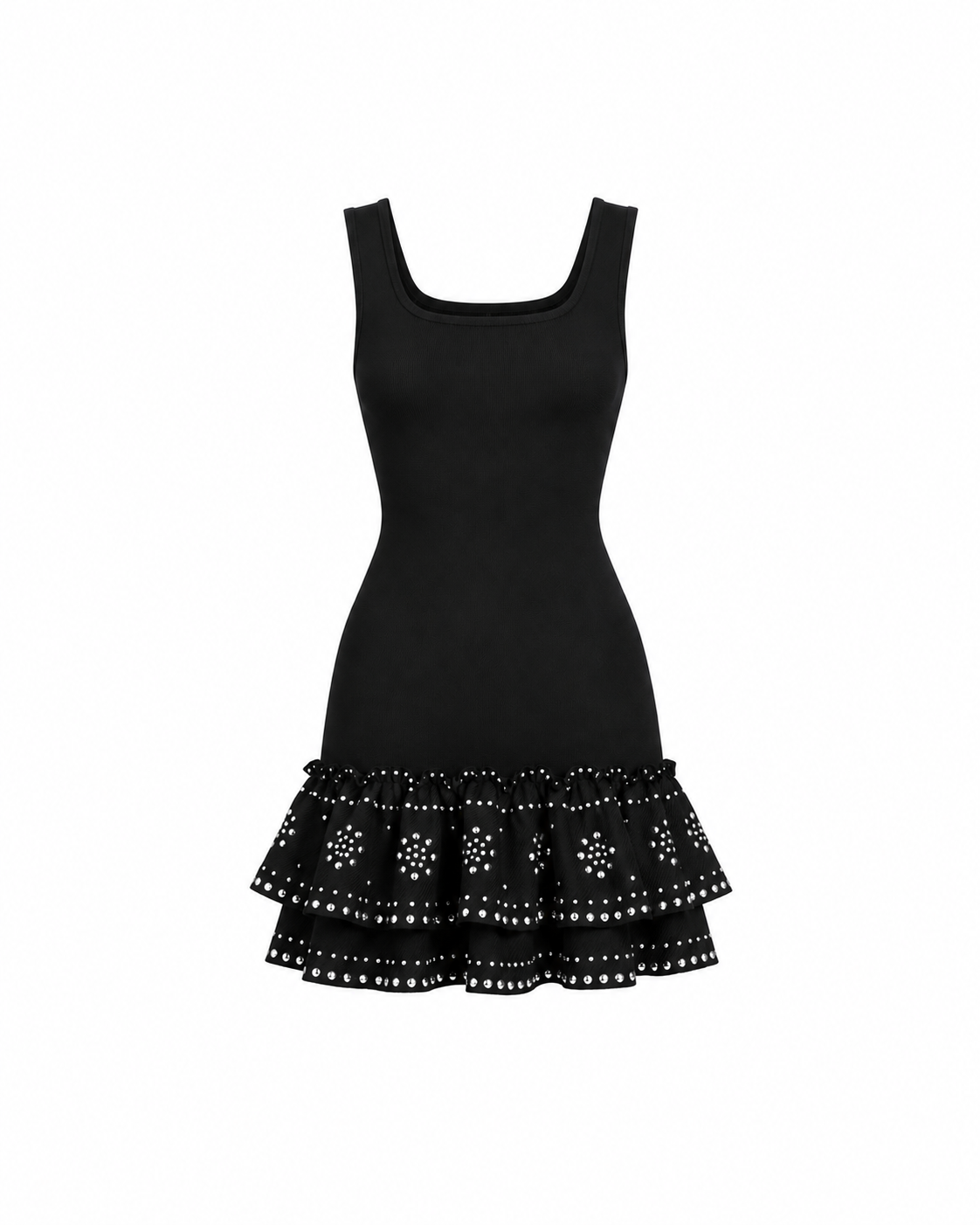 Vespera Studded Mini Dress