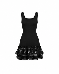 Vespera Studded Mini Dress