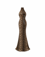 Golden Prowl Maxi Dress