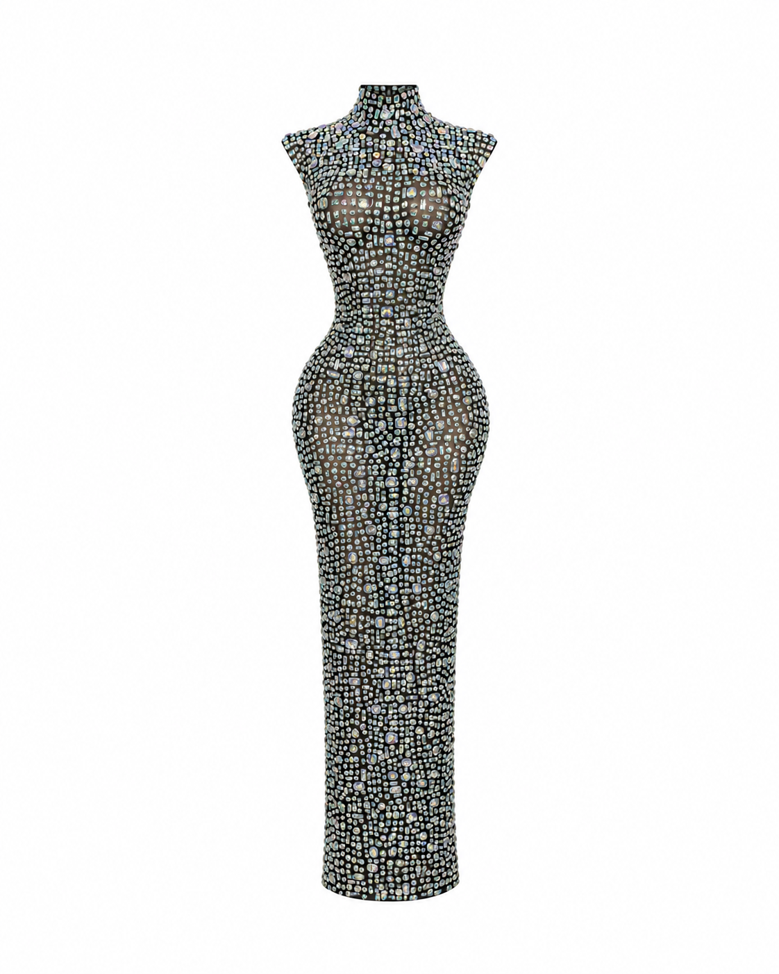 Iridescent Theory Maxi Dress