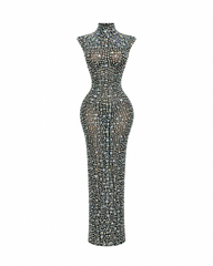 Iridescent Theory Maxi Dress