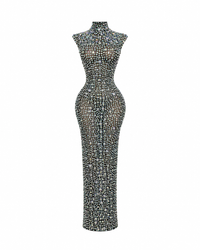 Iridescent Theory Maxi Dress