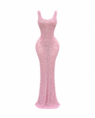 Bubblegum Empire Maxi Dress