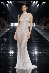 Sirene Crystal Maxi Dress