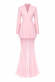 Rose Tailleur Dress