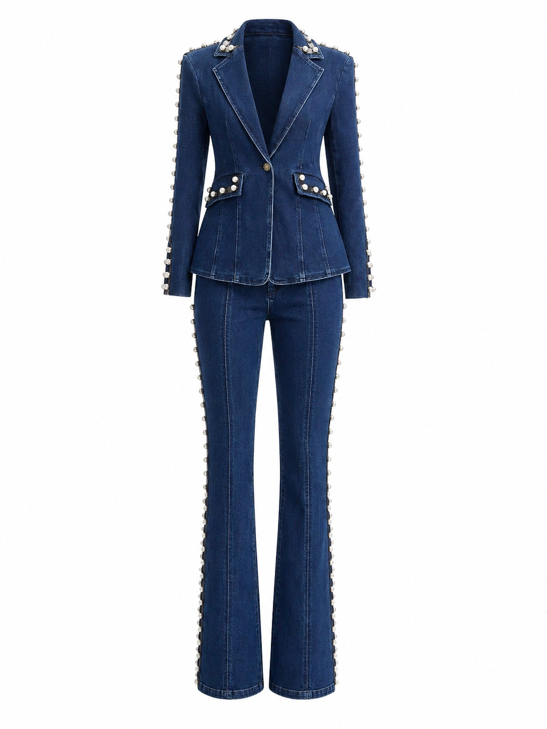 Denim Command Pant Set