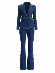 Denim Command Pant Set