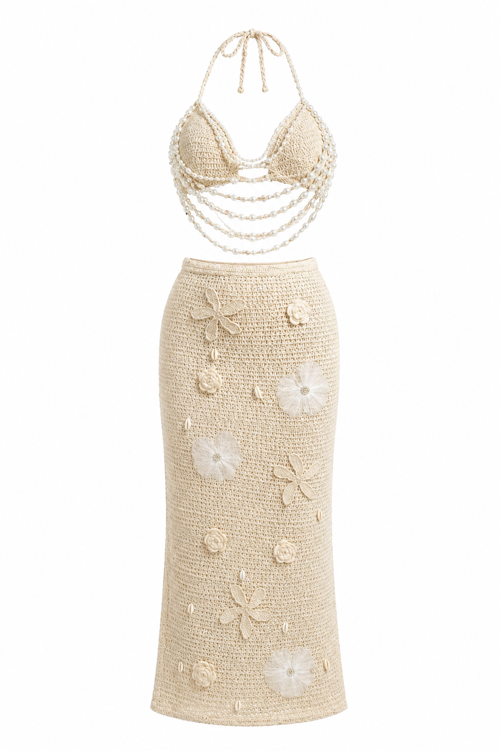 Pearl Drift Skirt Set