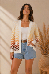 Amber Coast Tie Cardigan