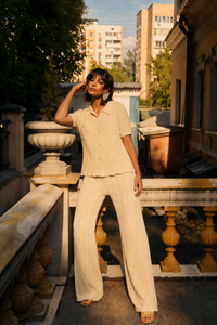 Celiane Knit Pant Set