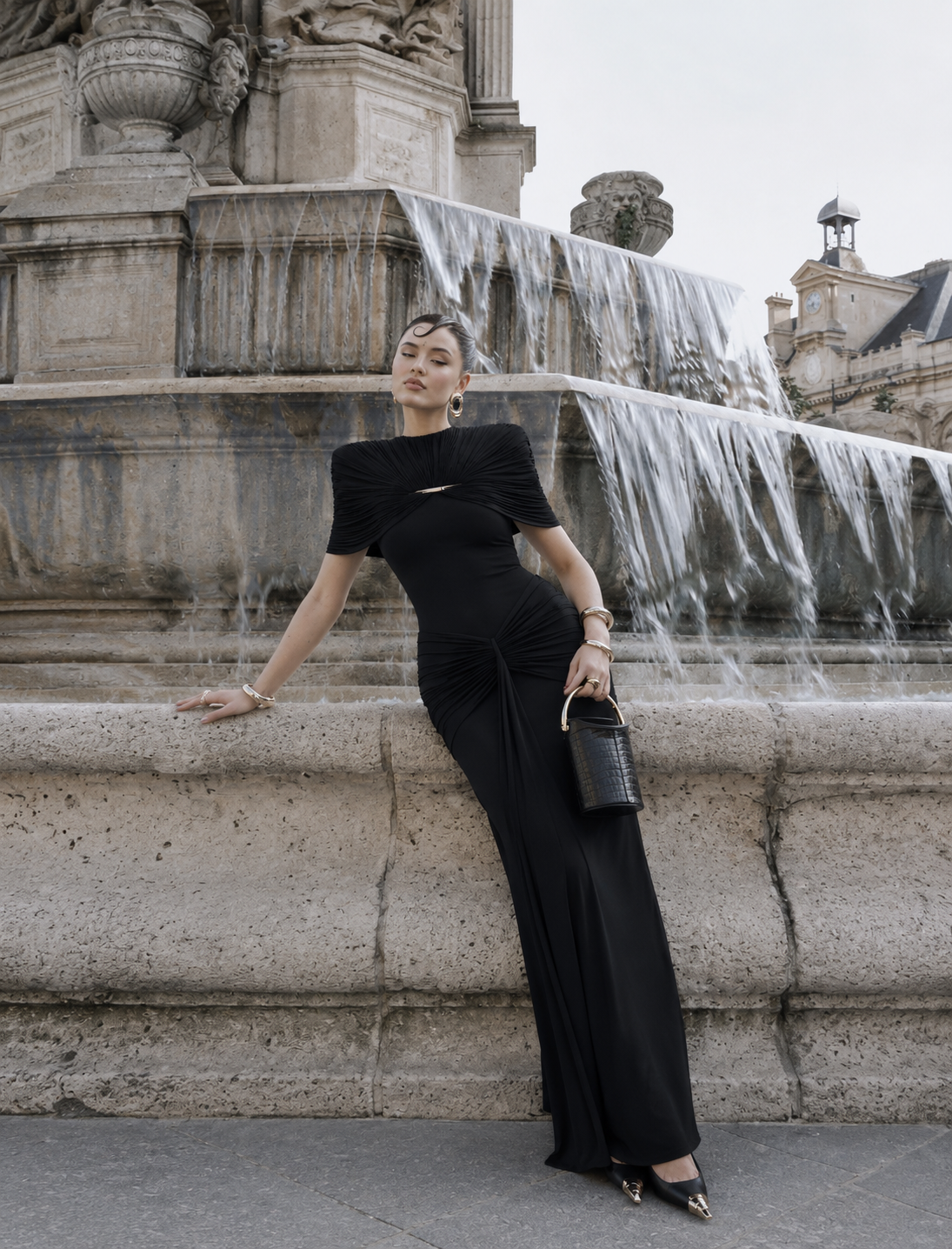 Avelune Sculpt Dress