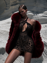 Vantessa Noir Mini Dress