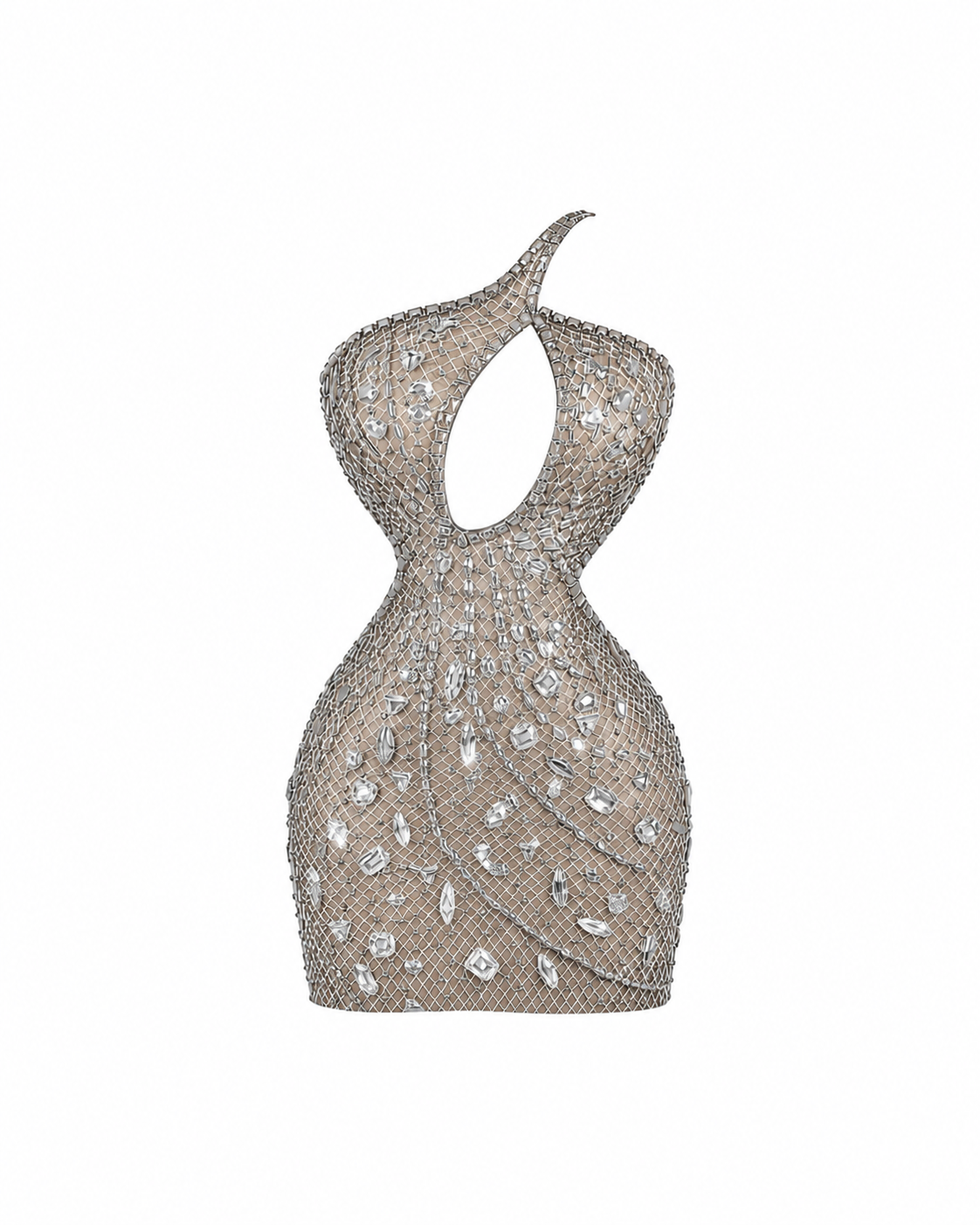 Vantessa Noir Mini Dress