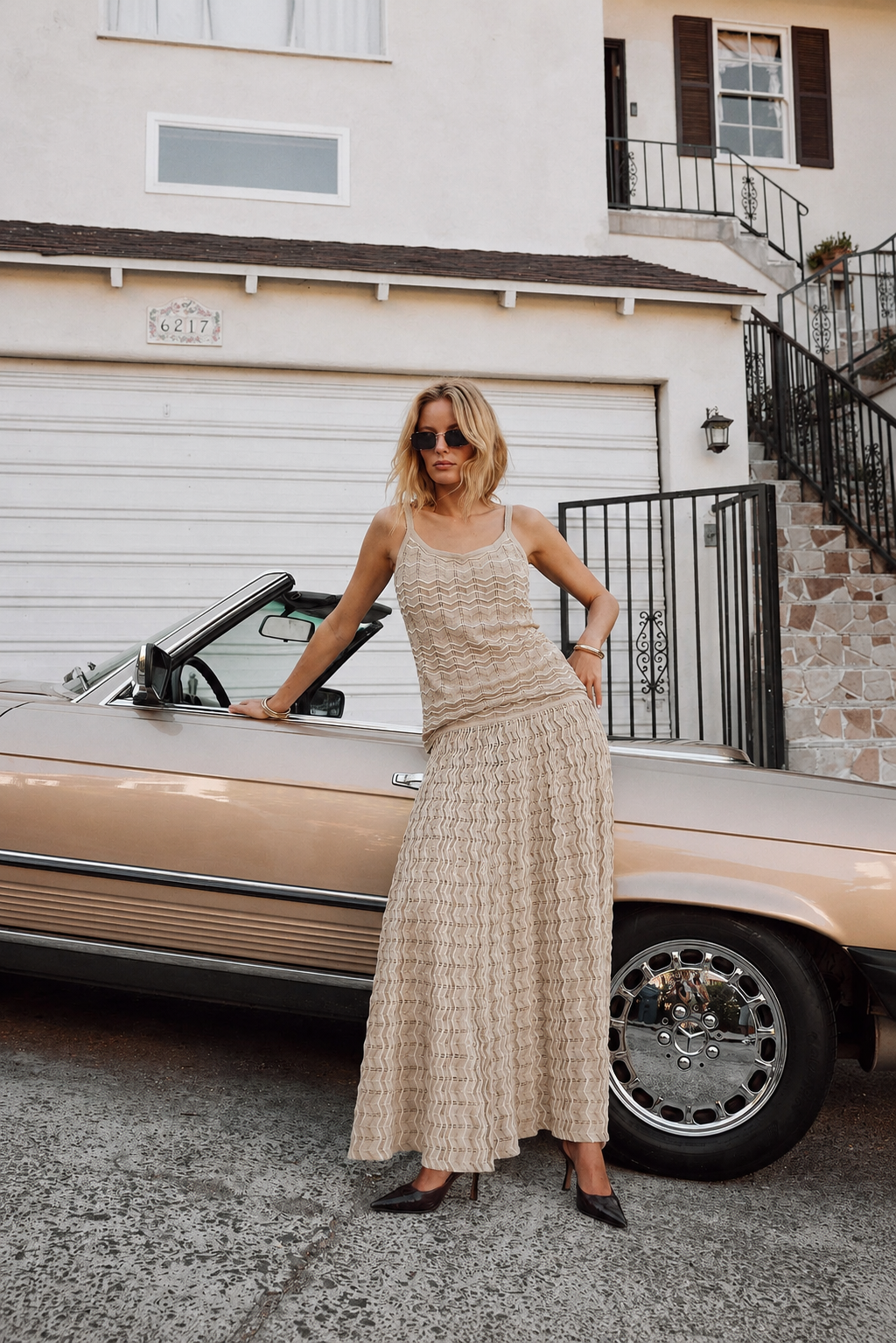 Tessara Zigzag Skirt Set