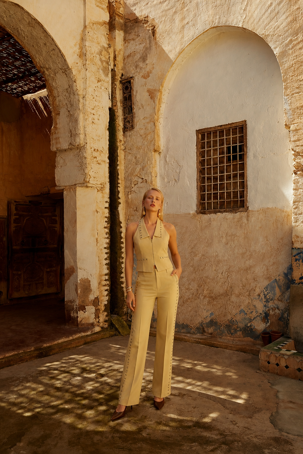 Caldera Stud Pant Set