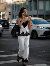 Noirelle Lace Pant Set