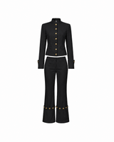 The Cavalier Noir Pant Set