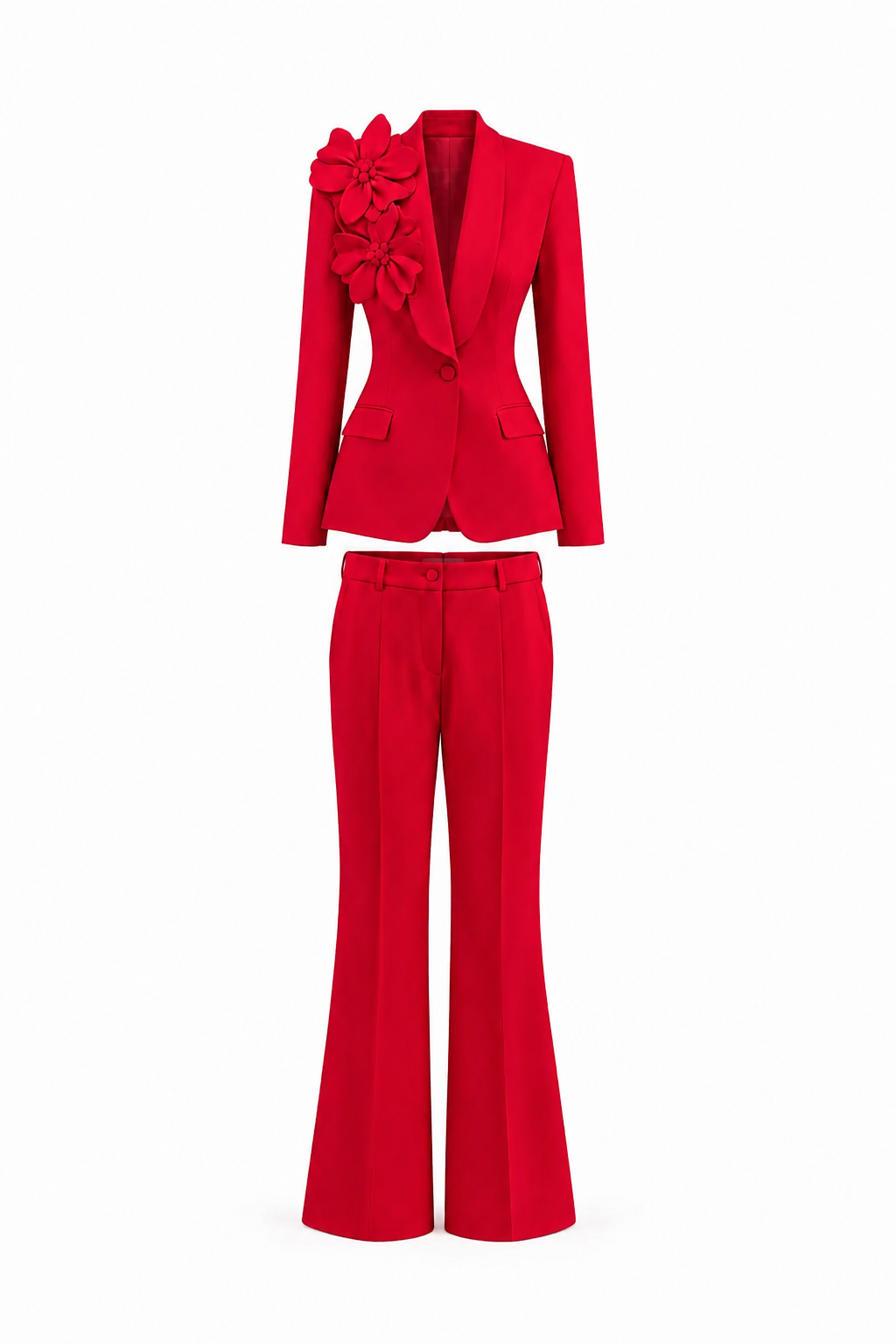 Rose Royale Floral Pant Set