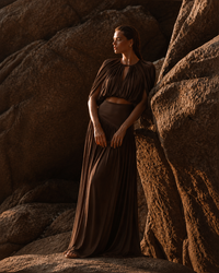 Virelle Umber Skirt Set