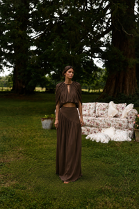 Virelle Umber Skirt Set