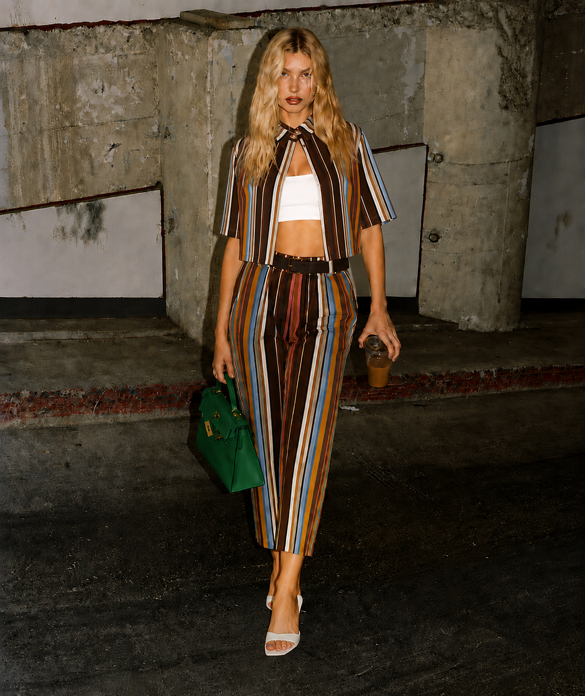 Bellagio Belted Pant Set