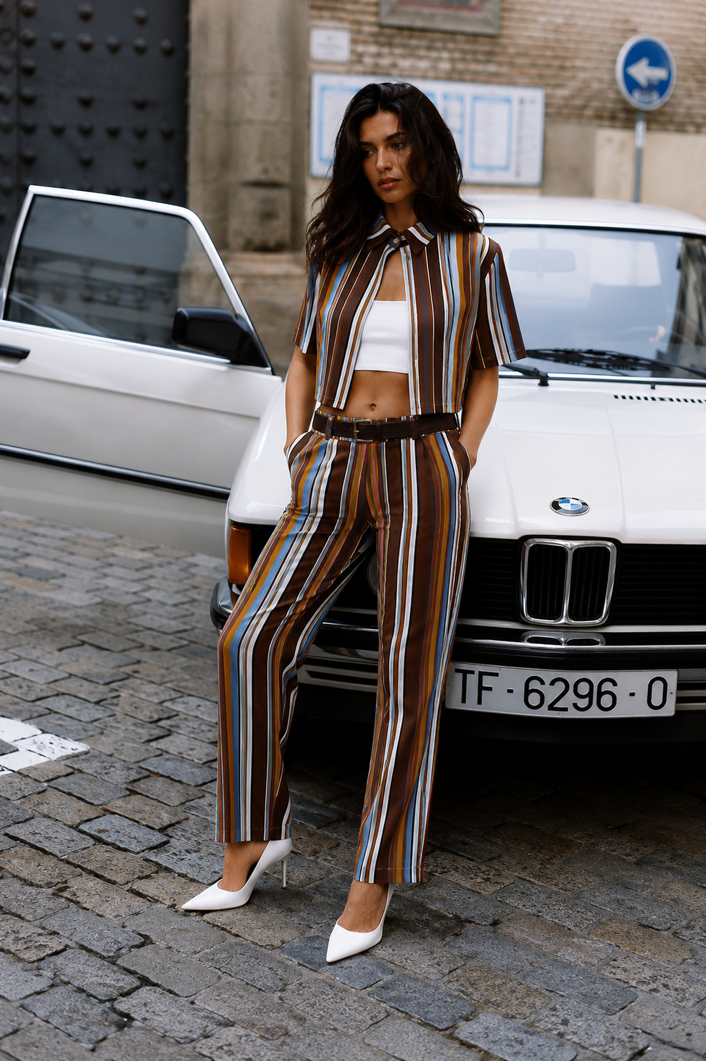 Bellagio Belted Pant Set