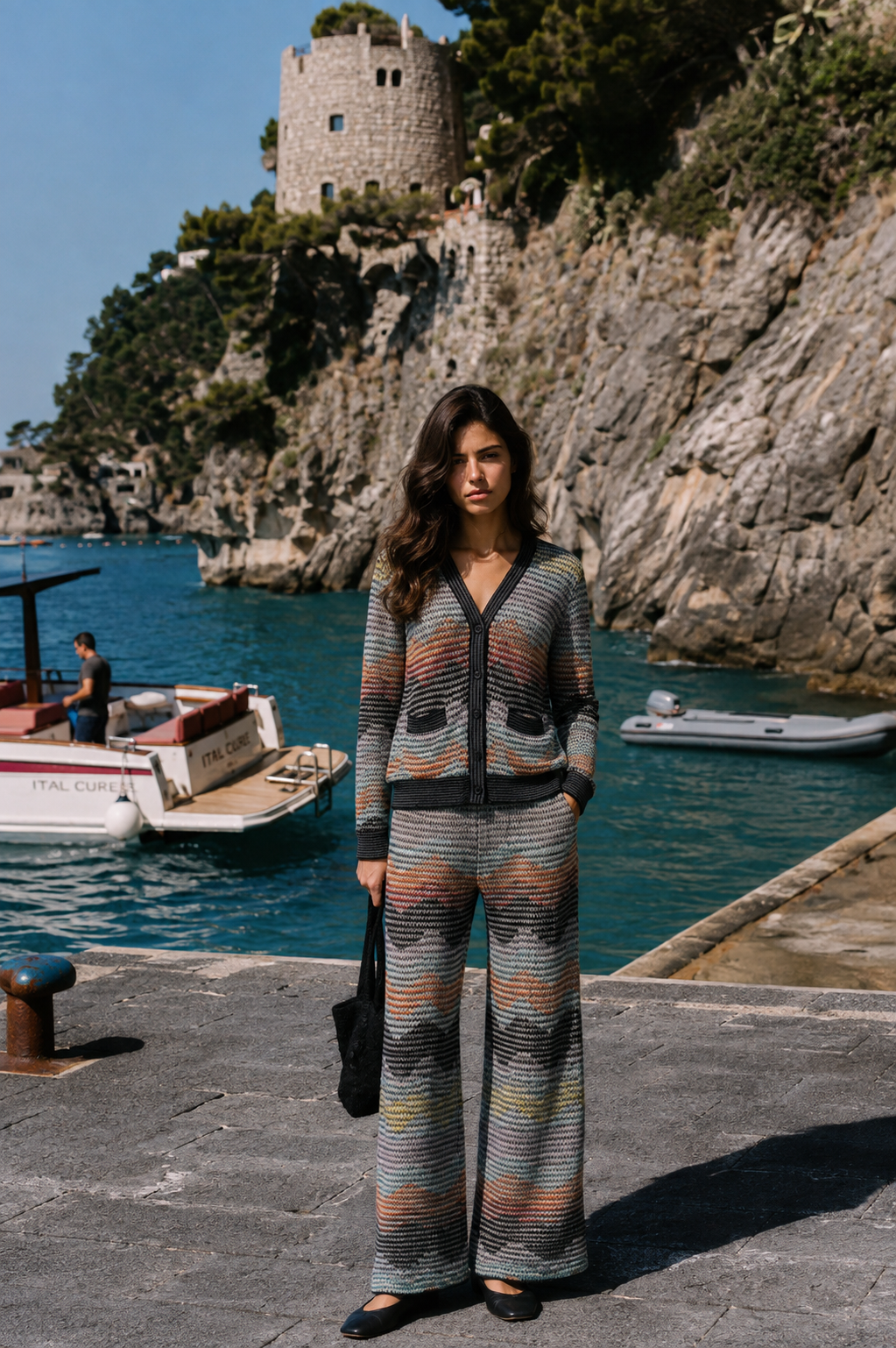 Chromara Knit Pant Set
