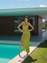 Citrus Luxe Crochet Skirt Set