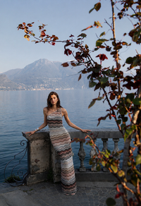 Zafira Chevron Dress
