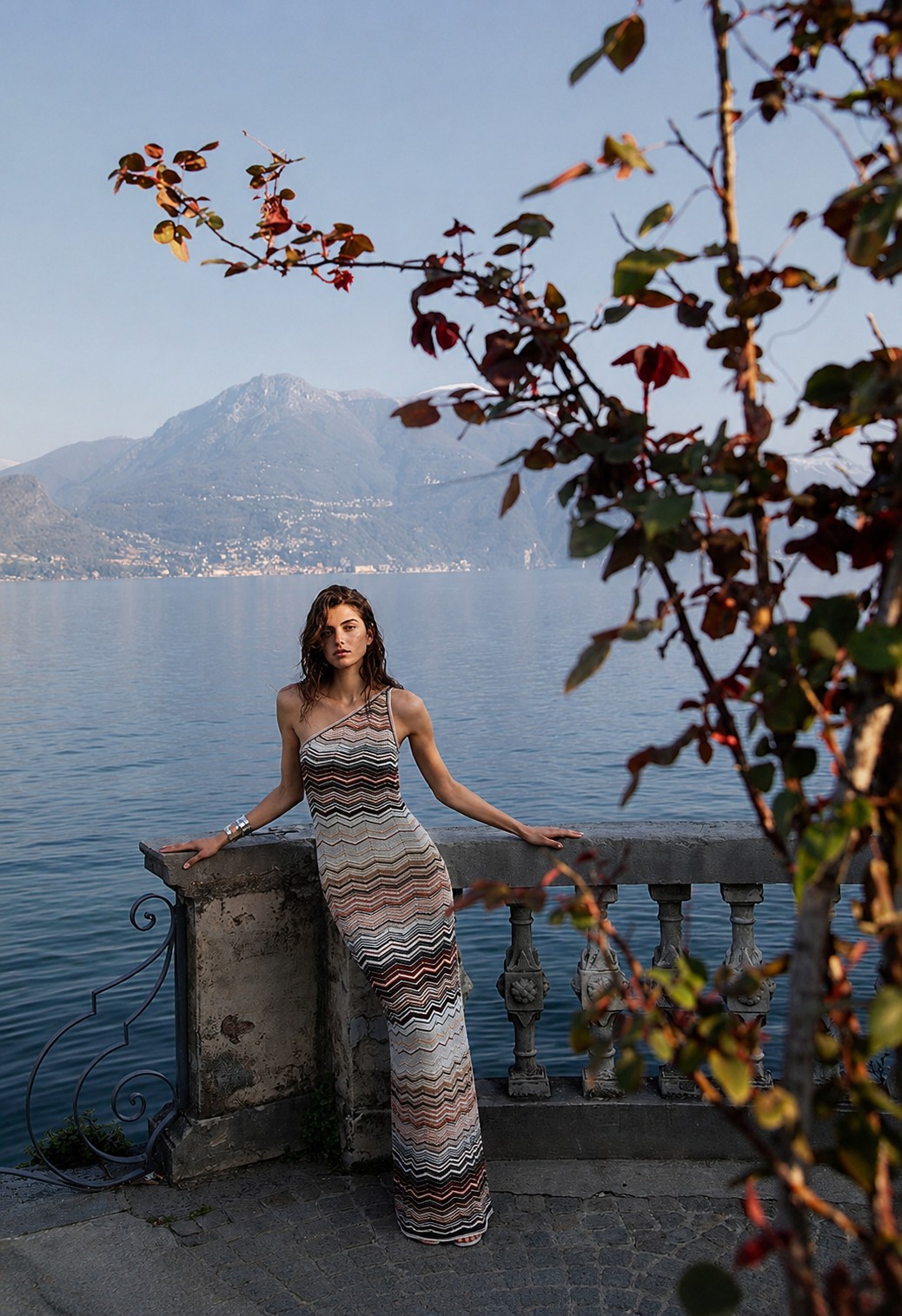 Zafira Chevron Dress