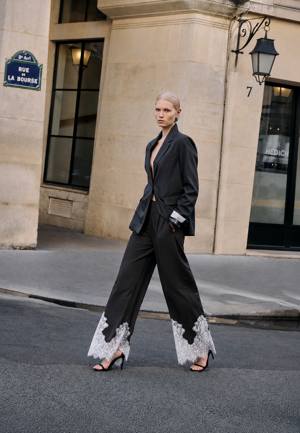 Noir Chantilly Pants