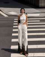 Noir Chantilly Pants