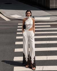 Noir Chantilly Pants
