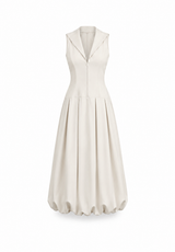 Camille Volume Midi Dress