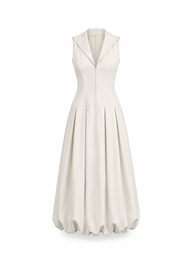 Camille Volume Midi Dress