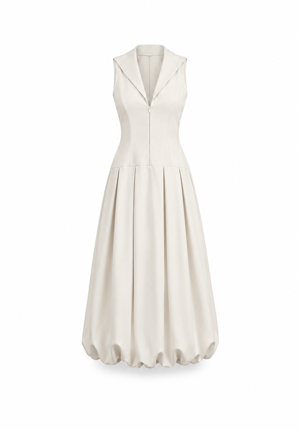 Camille Volume Midi Dress
