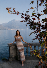 Zafira Chevron Dress