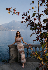 Zafira Chevron Dress
