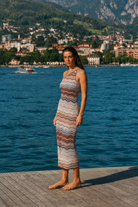 Zafira Chevron Dress
