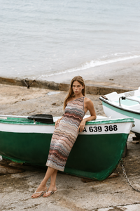 Zafira Chevron Dress