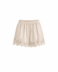 Blush Muse Satin Shorts