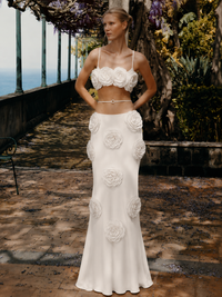 Fleur Obsidian Skirt Set