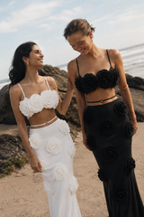 Fleur Obsidian Skirt Set