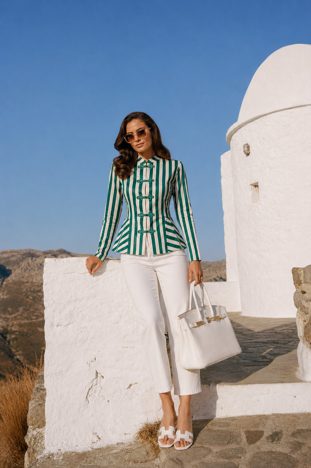 Emerald Dynasty Blouse